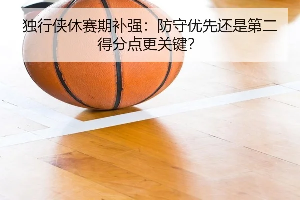独行侠休赛期补强：防守优先还是第二得分点更关键？